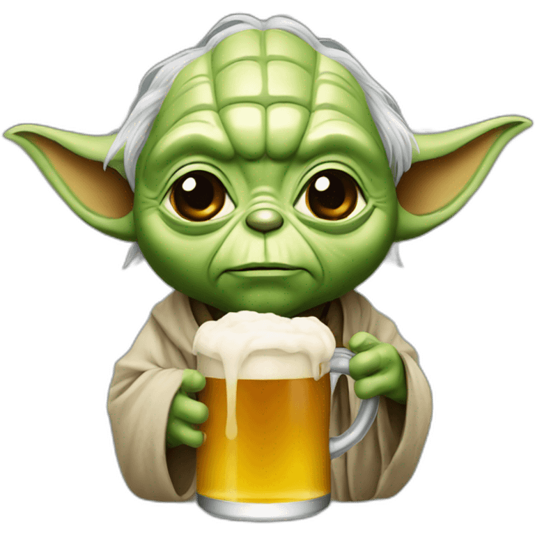 yoda beer emoji