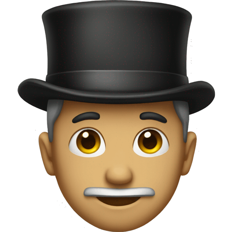 tophat emoji