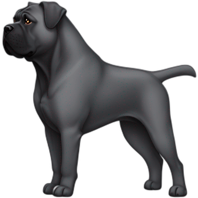 dog Cane Corso in profile emoji