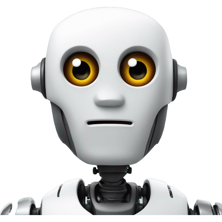 robot speaking emoji