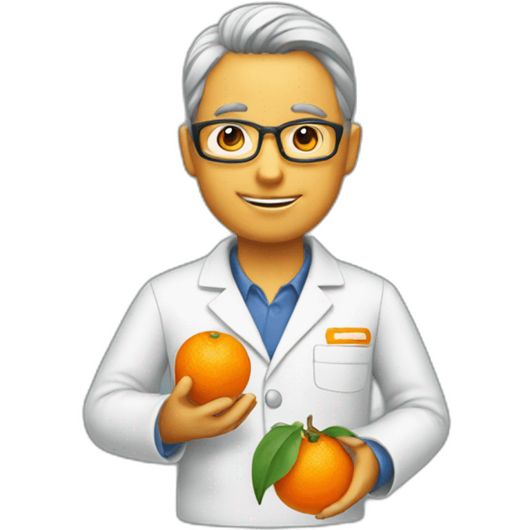 mandarine researcher emoji