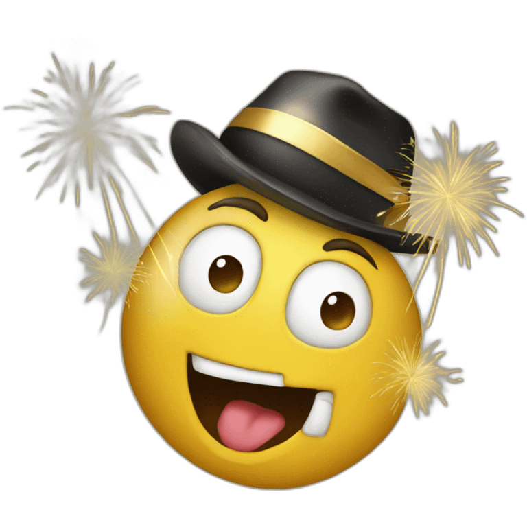 Happy new year  emoji