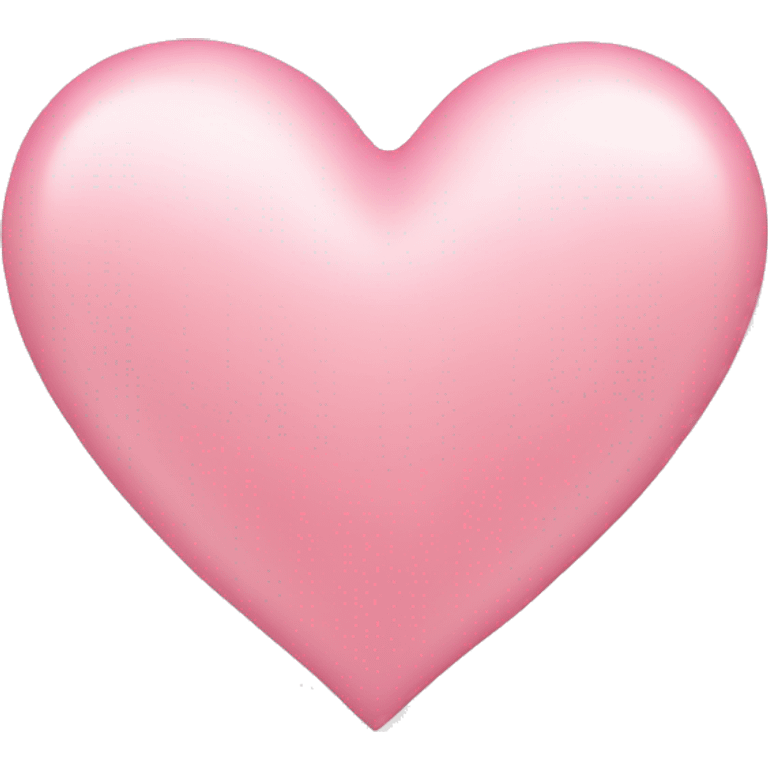 soft pink heart  emoji