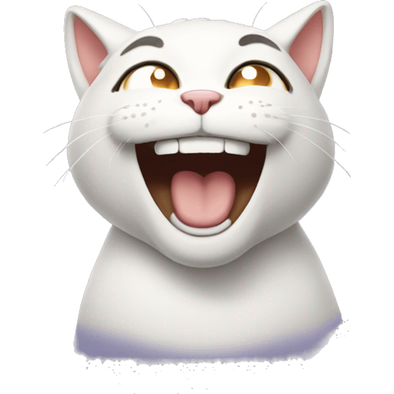 laughing cat emoji