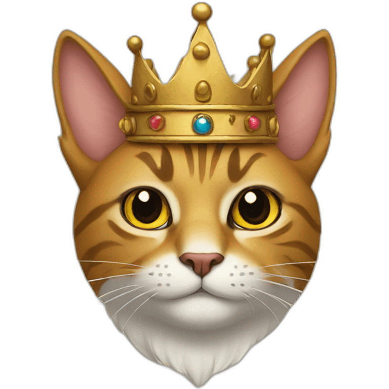 King cat emoji