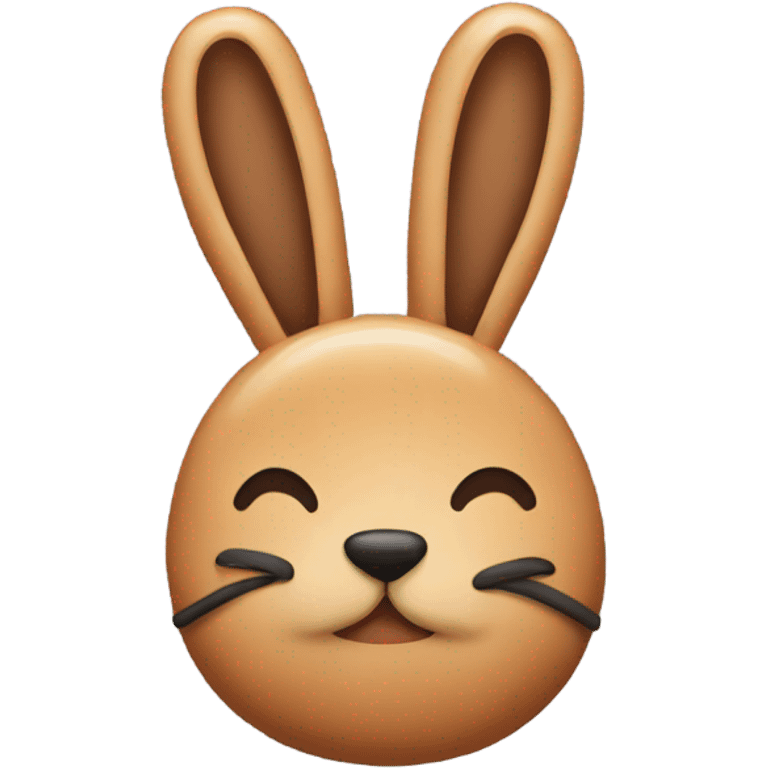 a bun emoji