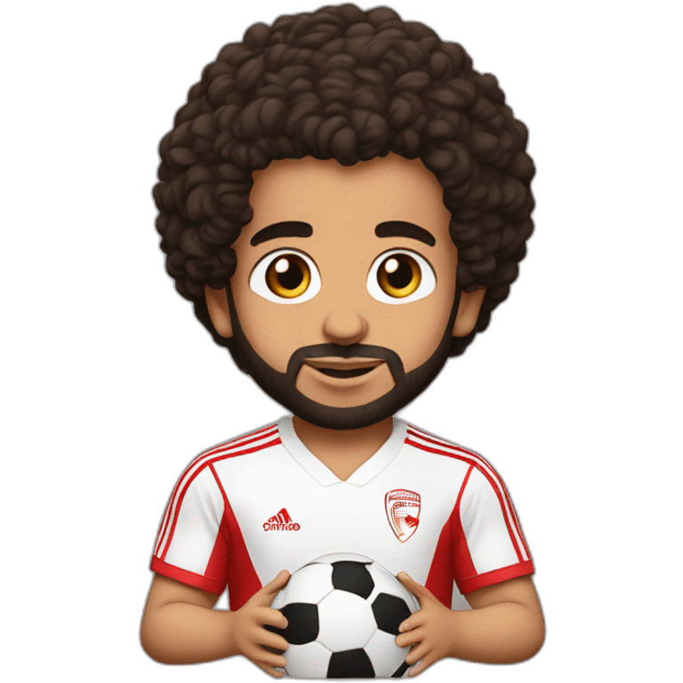 football player mohammed salah as a baby emoji