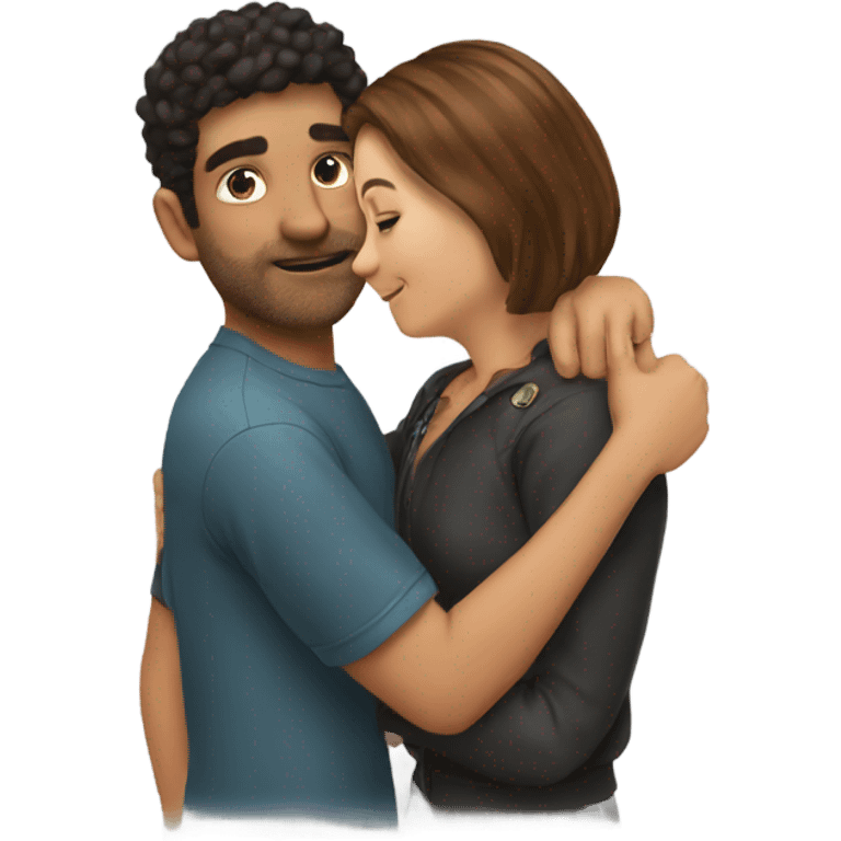 Petting my girlfriend  emoji