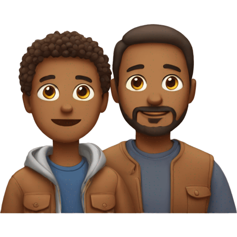 father and son emoji