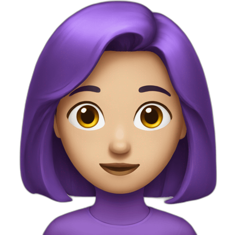 violet emoji