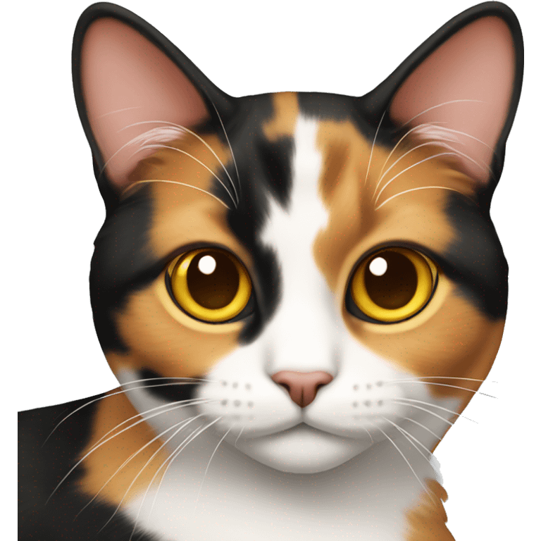 Calico cat emoji