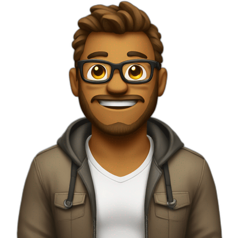 taz as a software developer emoji