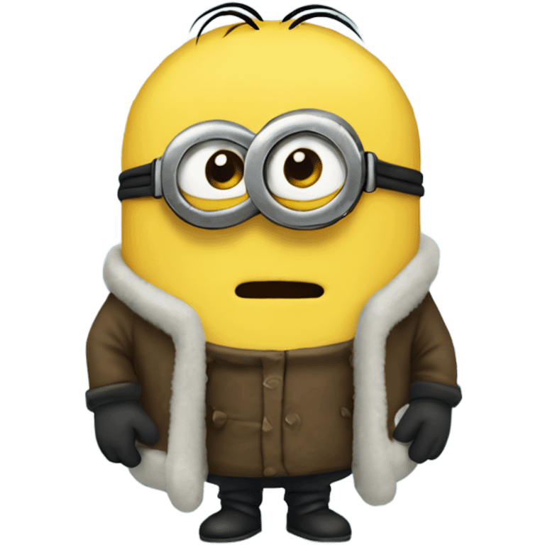 shivering cold minion emoji