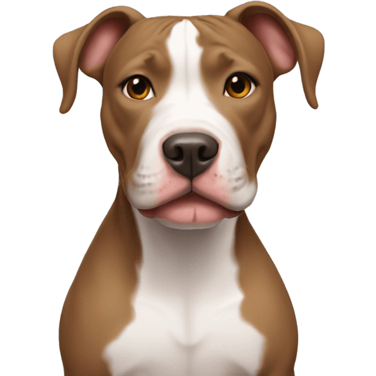 Female pitbull emoji