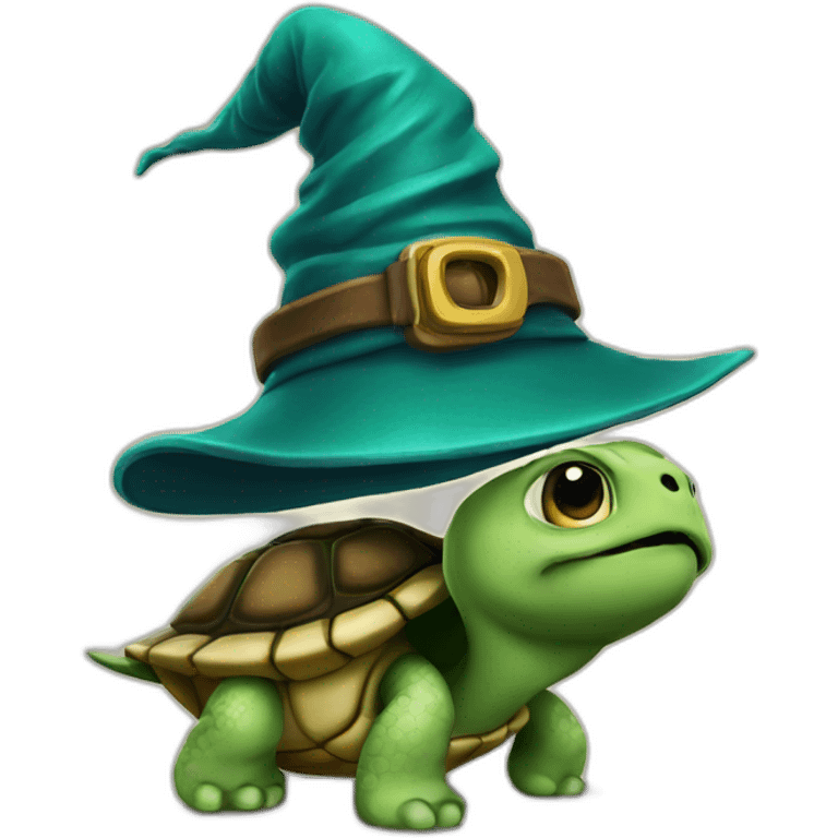 Wizard turtle emoji