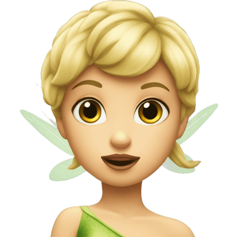 Tinkerbell pout  emoji