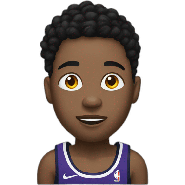 NBA Young boy le rappeur emoji