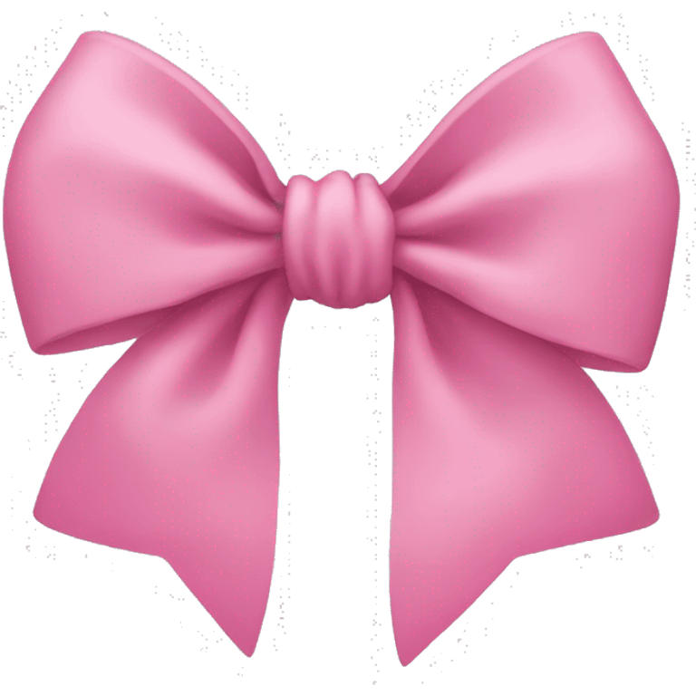 Pink bow emoji