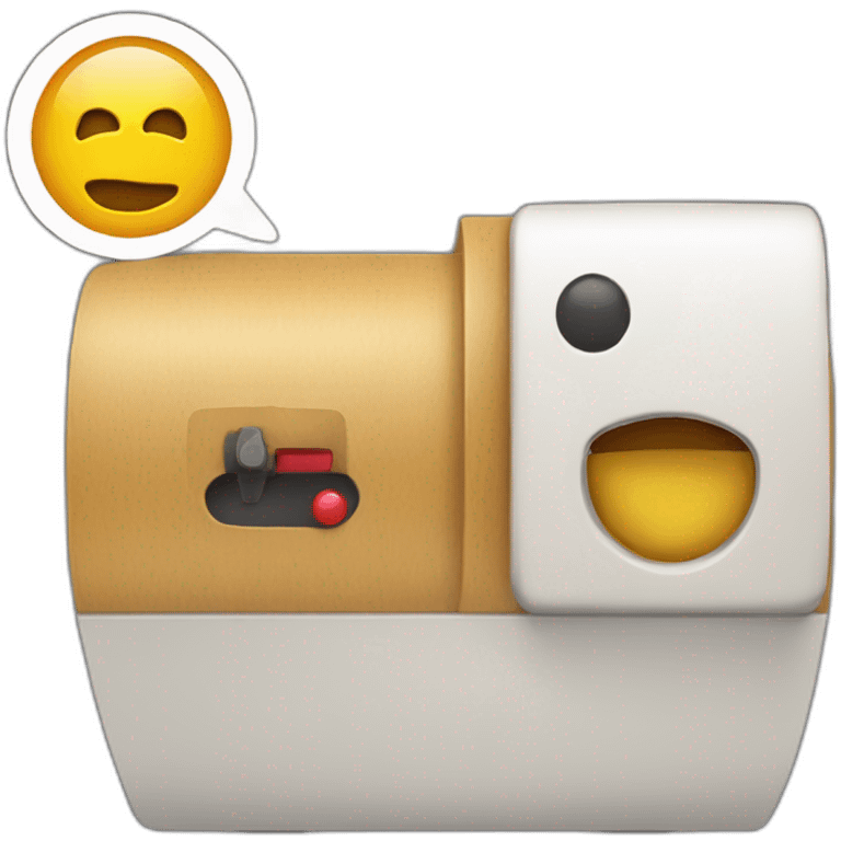 Chat sur un morse  emoji