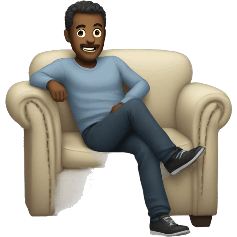 Man on the couch emoji