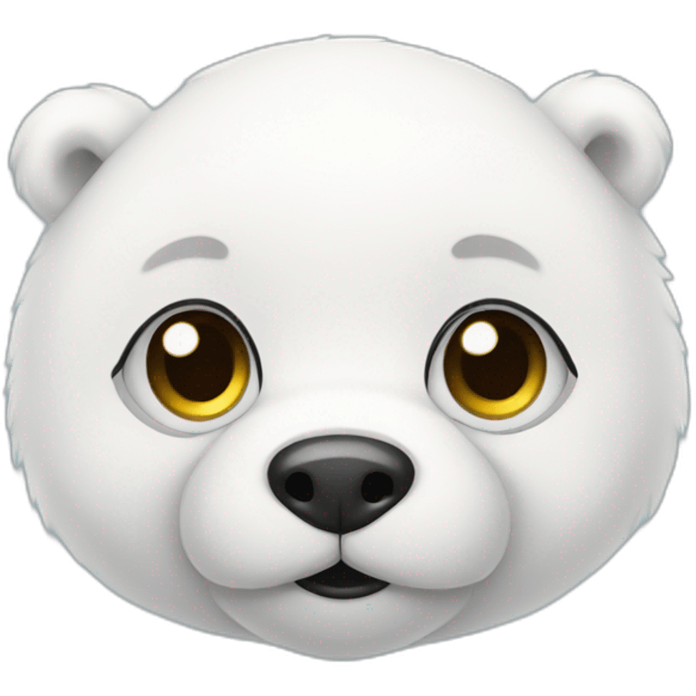 Cute little chubby Polar emoji