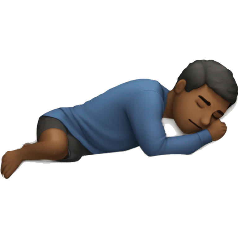 Guy sleeping on couch emoji