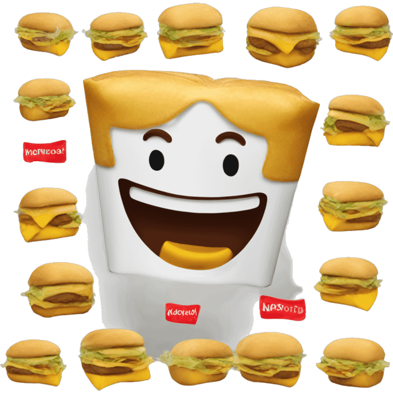 Happy meal mcdonalds emoji