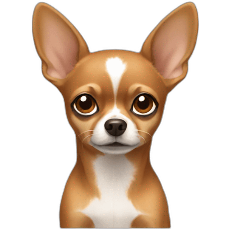 Medium Brown Chihuahu emoji