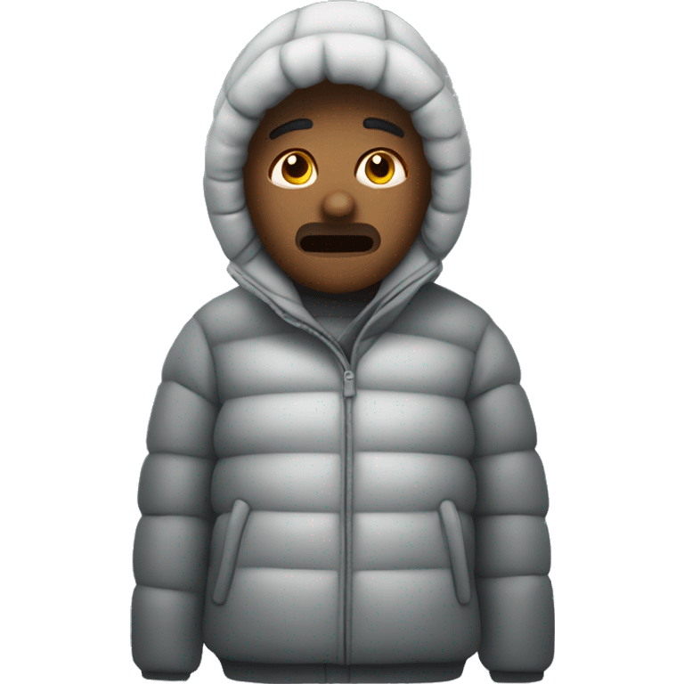 Distressed Hypothermia emoji