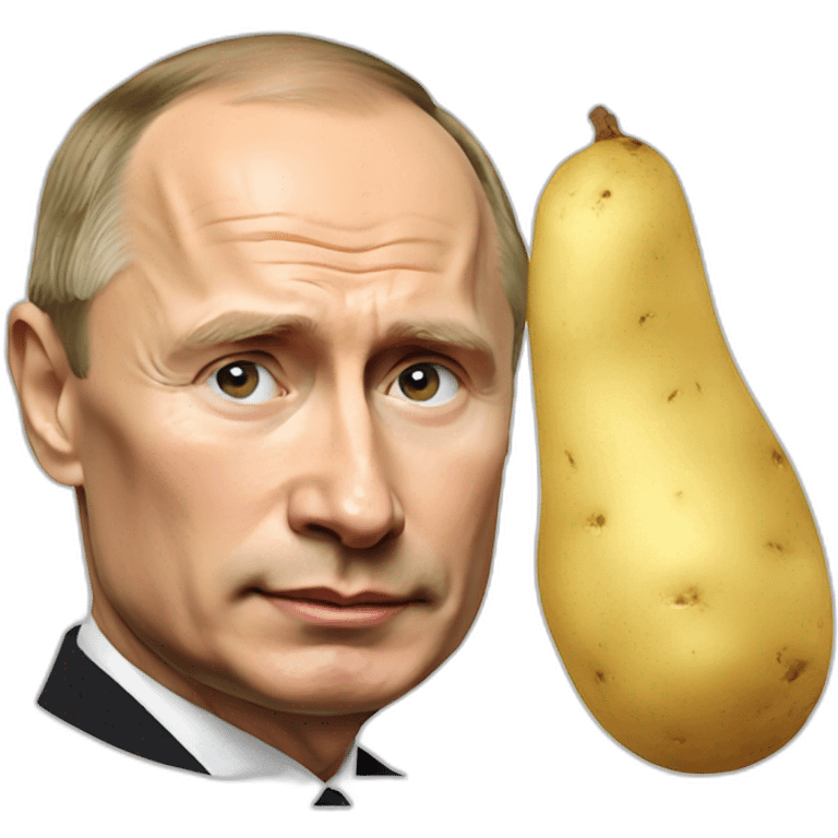 putin and potato emoji