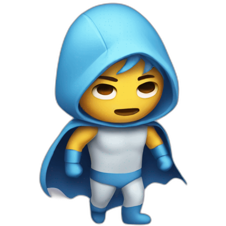 Sleepwalker superhero emoji