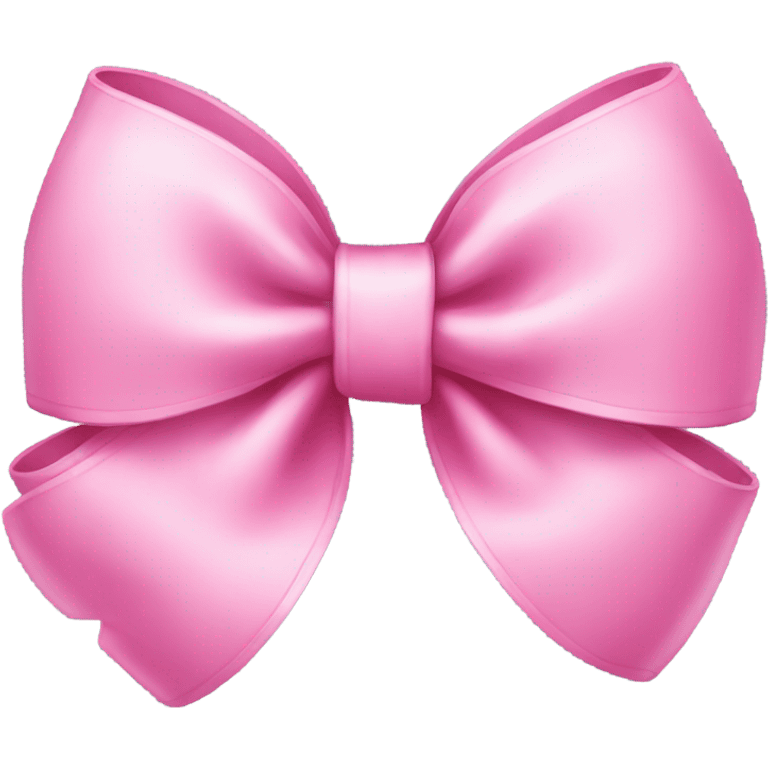 A cute pink bow emoji