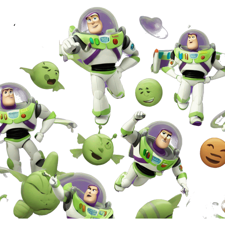 Buzz lightyear x, x everywhere emoji