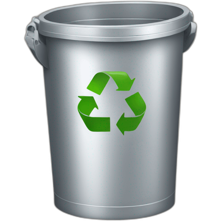 Recycle bin emoji