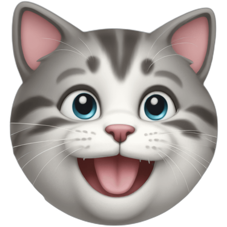 happy cute kitty emoji