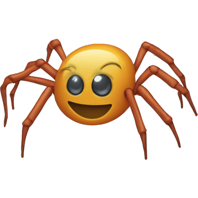 spider on a computer that shows price chart emoji