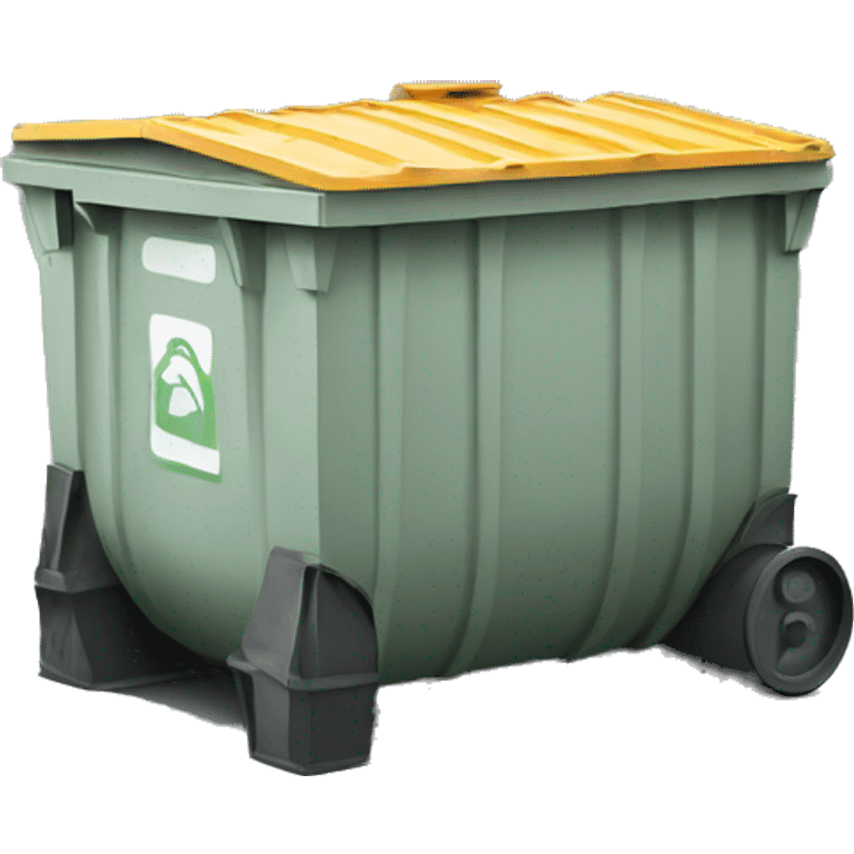 Garbage container emoji