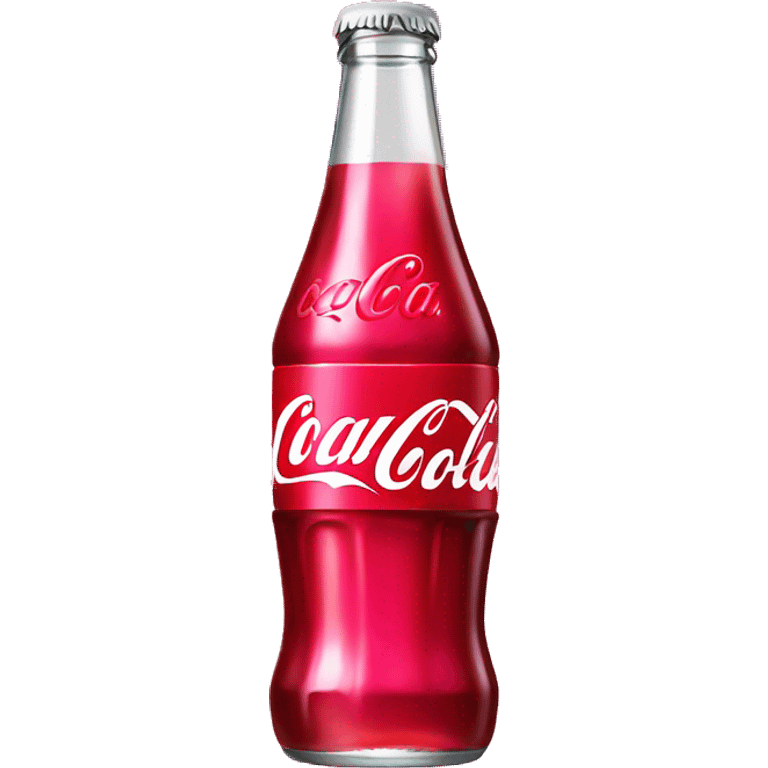 Coca cola pink emoji