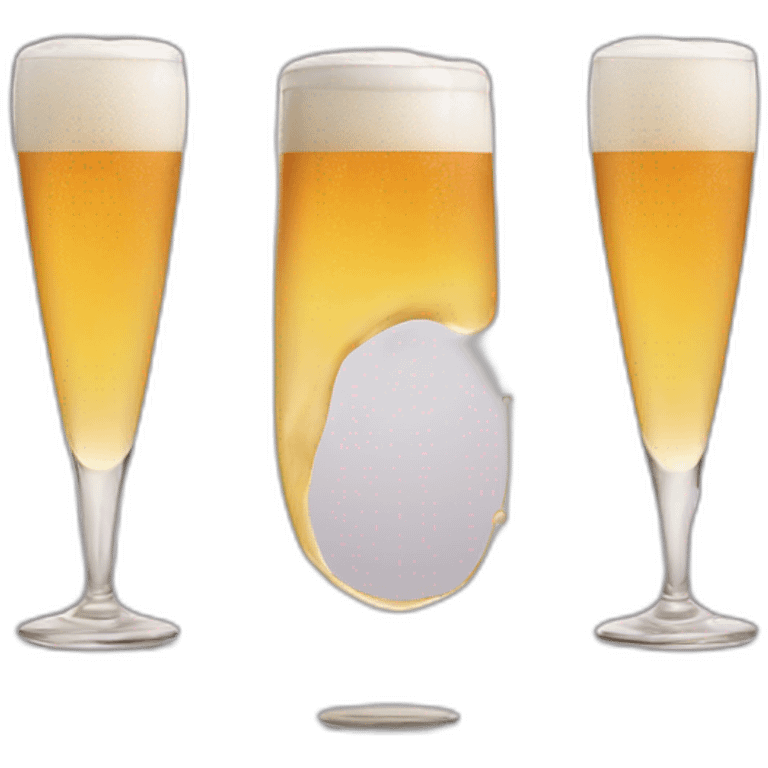 Yoga drink beer emoji