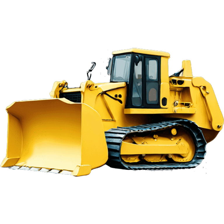 Bulldozer emoji