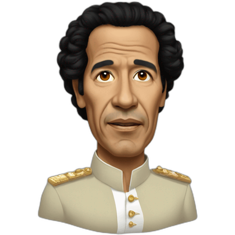 Mouammar kadhafi emoji