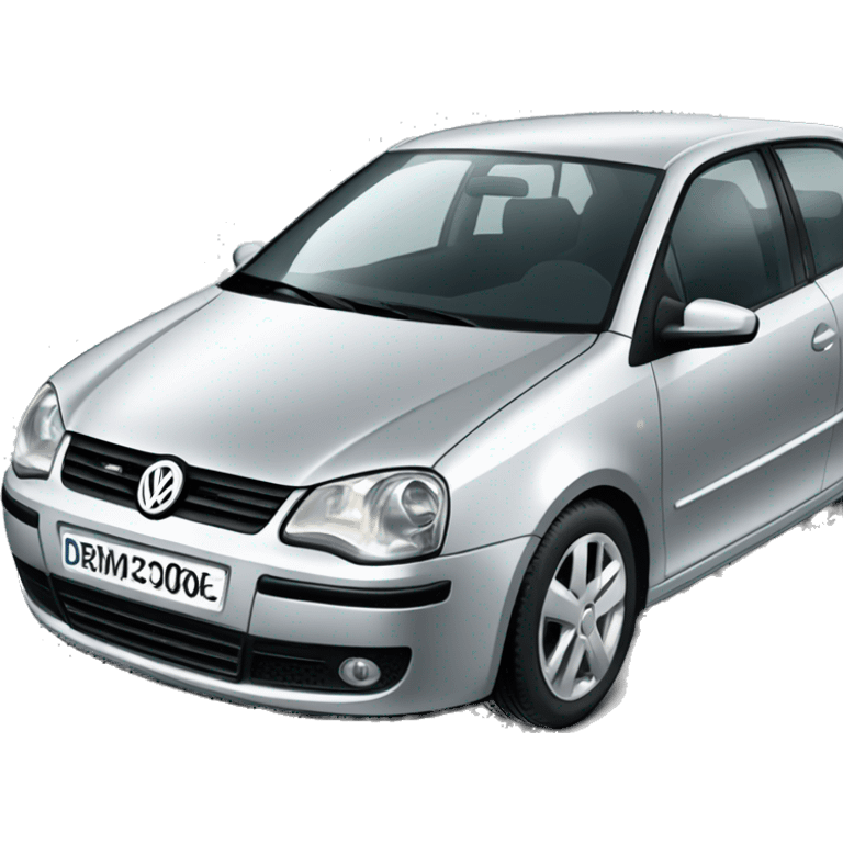 VW polo silber 2005 emoji