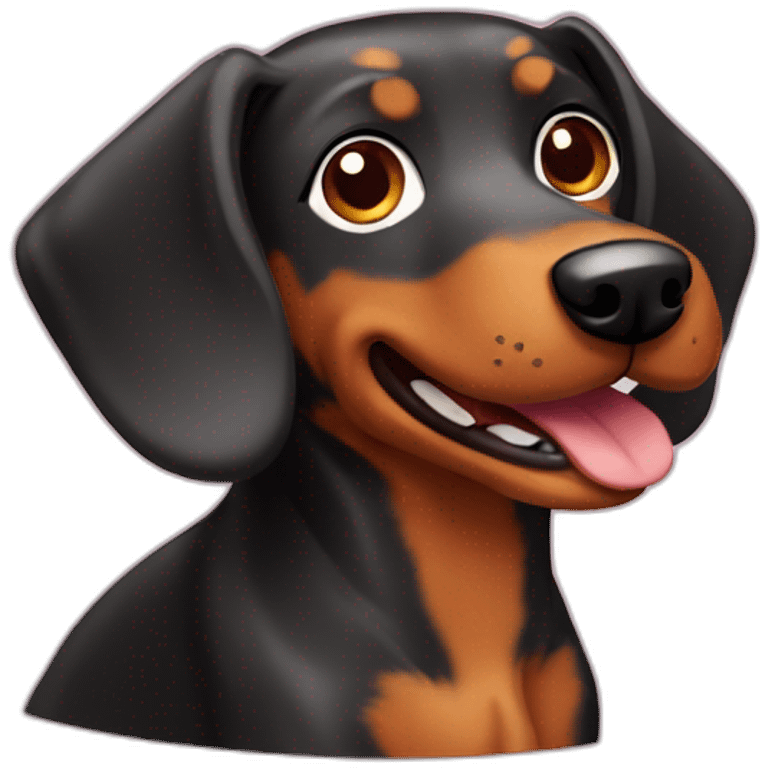 teckel dog emoji