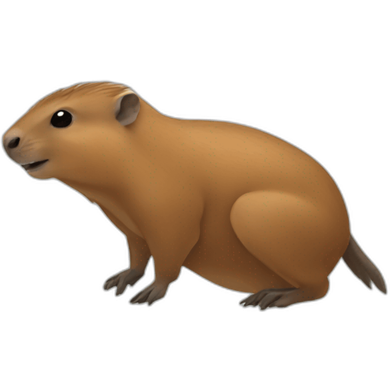 Capibara talons emoji