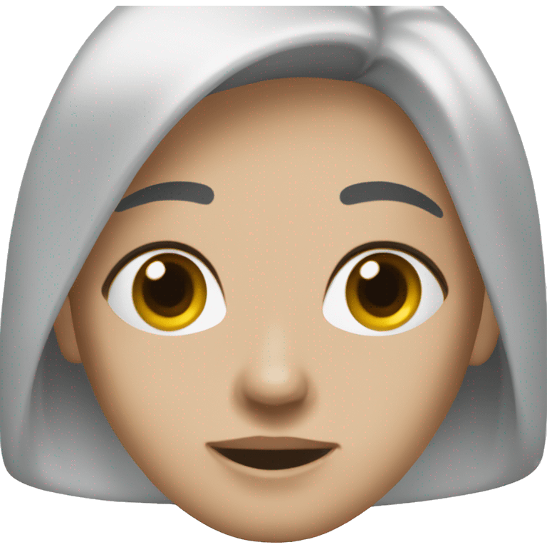 удивленная девушка  emoji