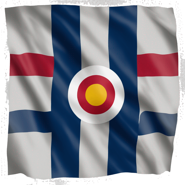 Colorado state flag emoji