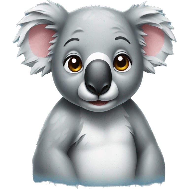 Wet koala emoji