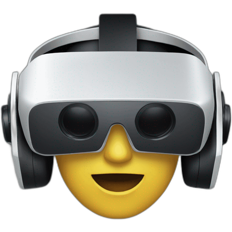 VR headset emoji