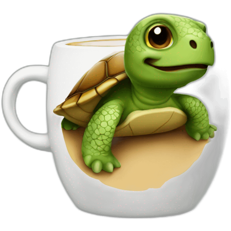 coffee turtle emoji