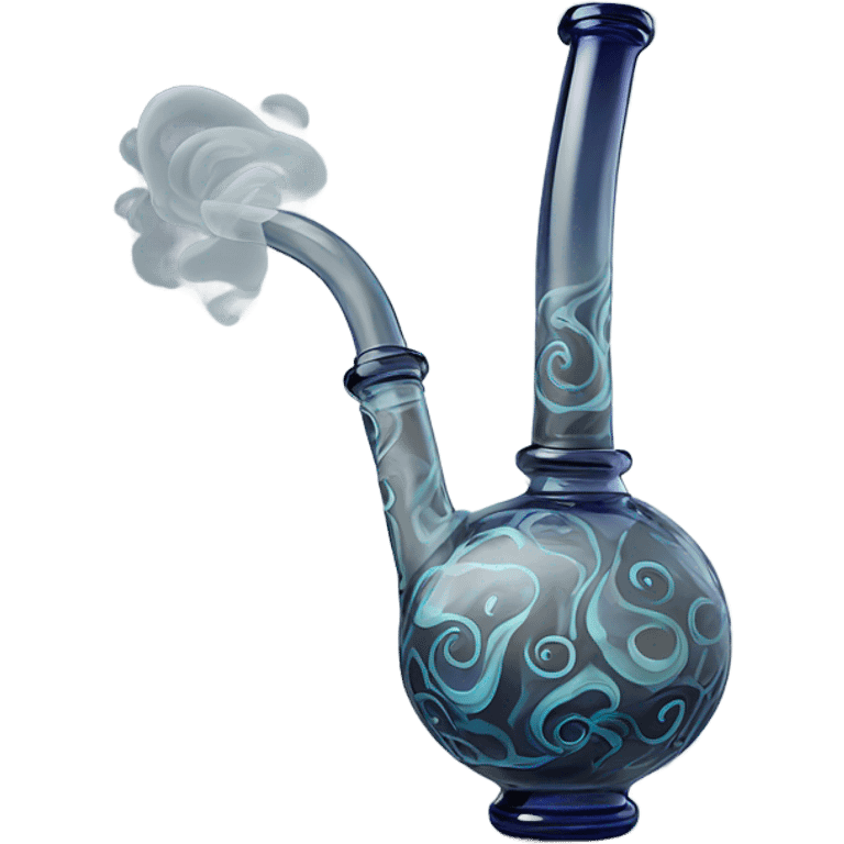 Smoking glass emoji